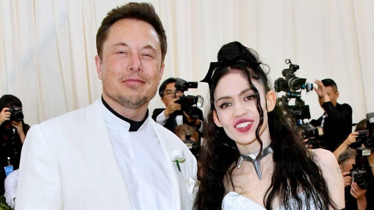 Elon Musk e Grimes no Met Gala 2019