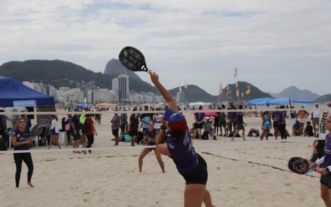Inscrições abertas para a 5ª etapa do Circuito do estado do RJ de Beach Tennis, em Copacabana
