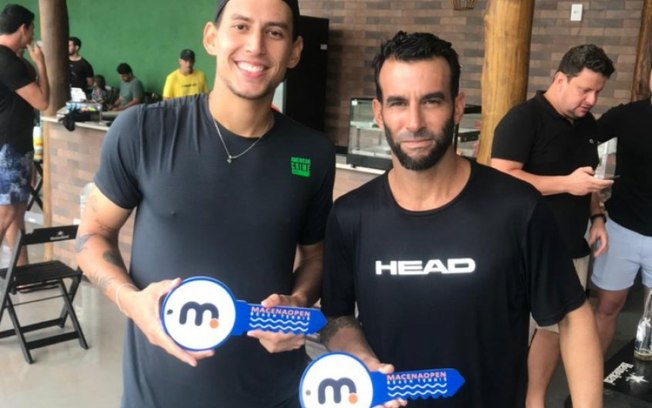 Dupla alagoana é campeã do pré-quali e disputa a chave principal do Macena Open, na Praia do Francês