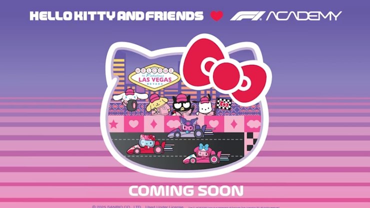 De menininha: F1 Academy anuncia parceria com Hello Kitty