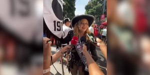 Leandra Leal brilha no Cordão da Bola Preta:"Circuito de alegria"