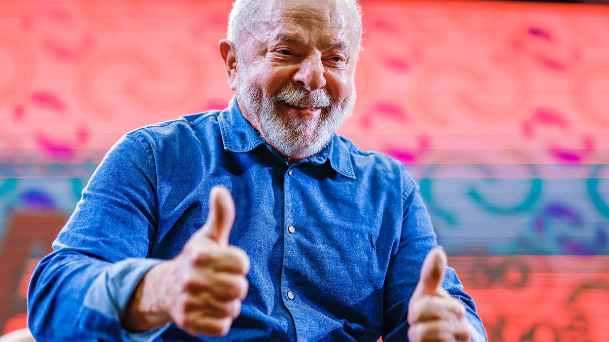 O presidente Lula (PT)