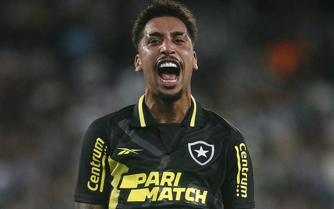 Kauê disputou 12 jogos pelo Botafogo em 2024