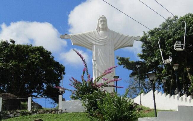 Cristo Redentor de Serra Negra é um dos pontos turísticos mais recomendados pelos visitantes para conhecer na cidade