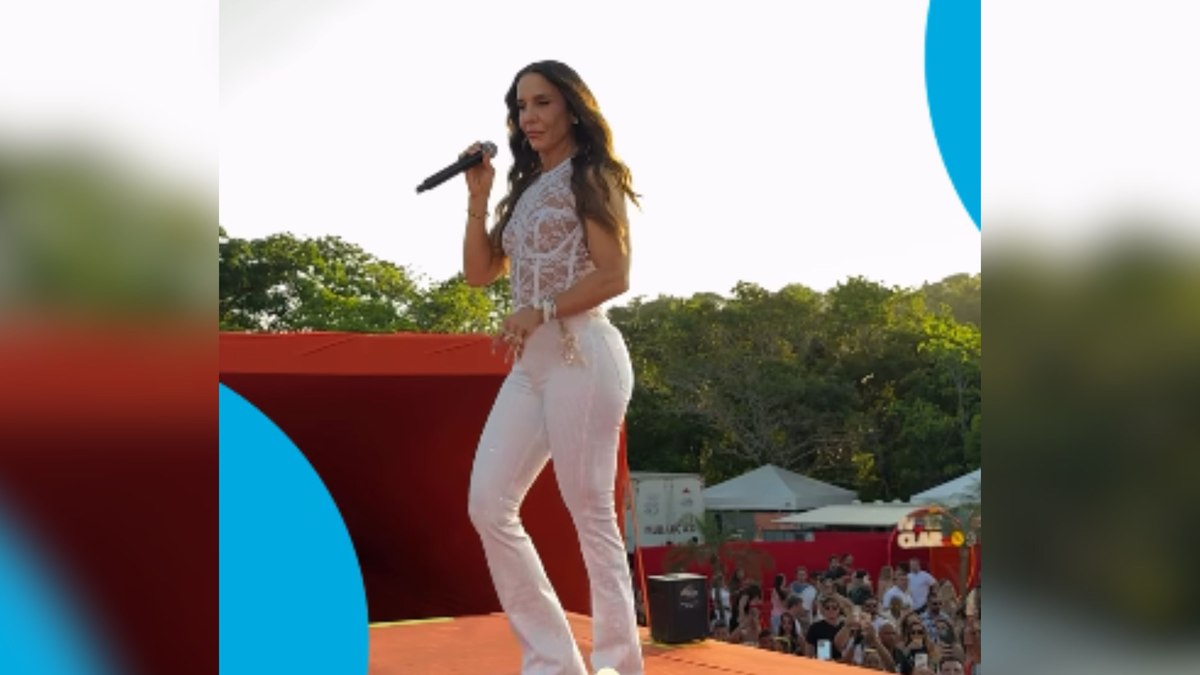 Ivete Sangalo faz primeiro show após anunciar separação