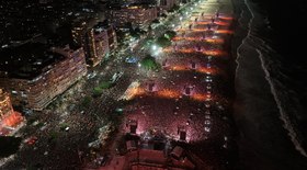 2,1 milhões de pessoas viram show de Lady Gaga