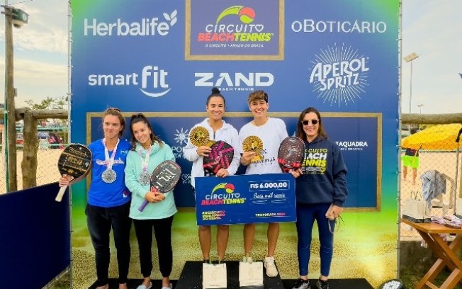 Espanhola e brasileira, ambas do top 20 mundial, levam título em Itu (SP) na 10ª etapa do Circuito Beach Tennis