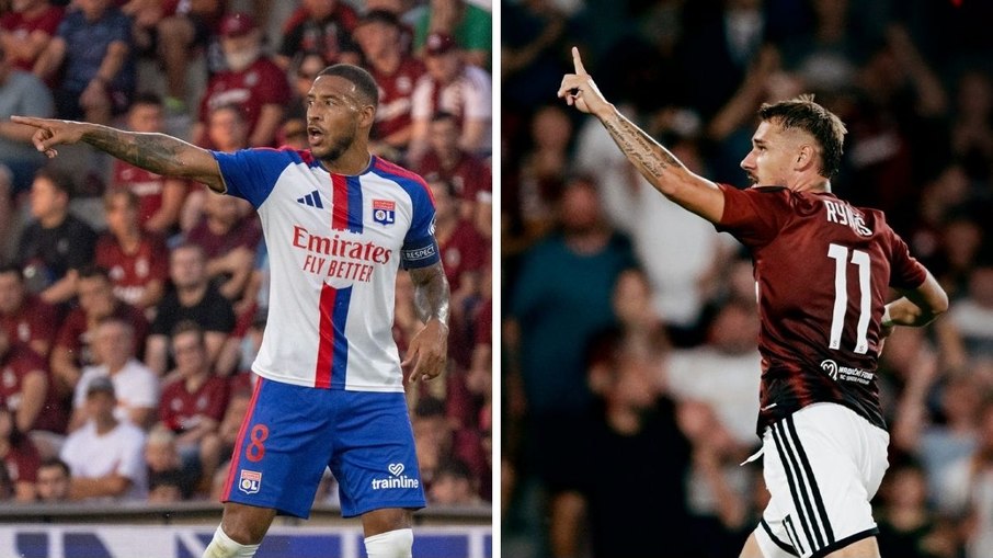 Lyon perdeu o jogo da ida, fora de casa, por 2 a 1, na terceira eliminatória da Champions League