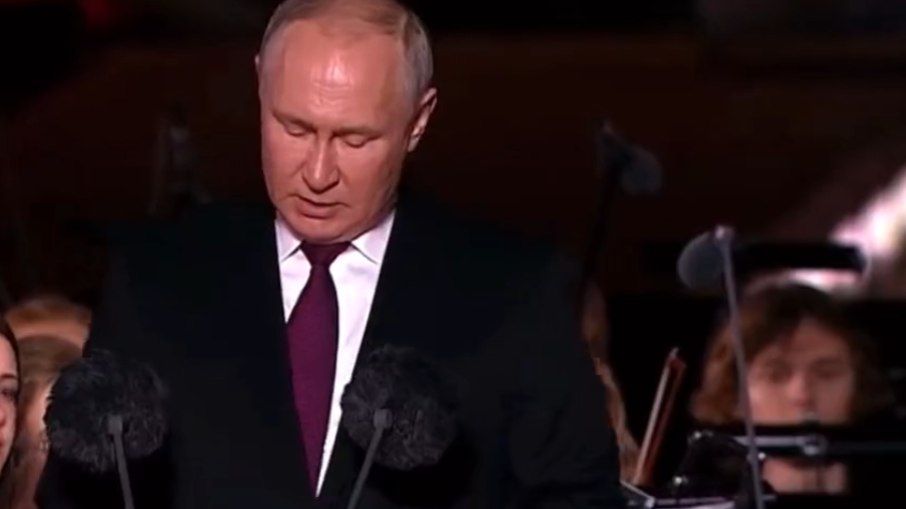 Vladimir Putin discursou nesta quarta (23)