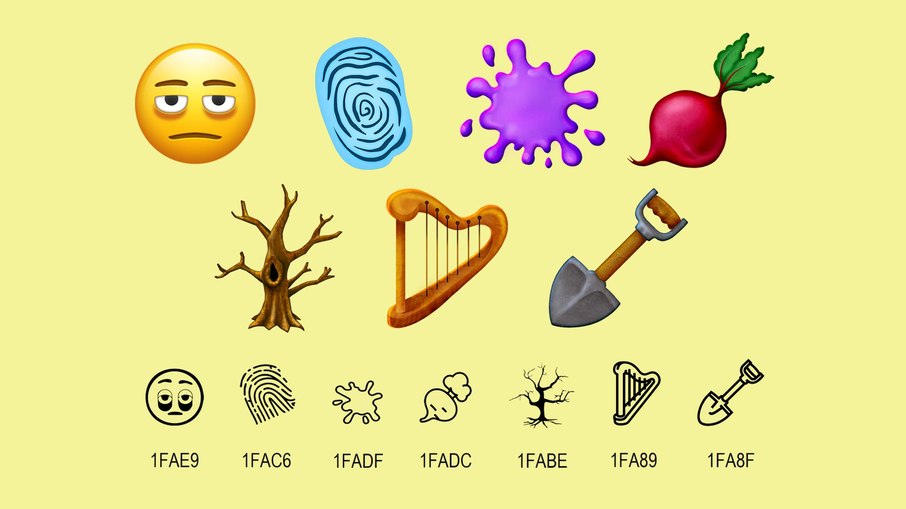 Novos emojis são incluídos em listagem e devem aparecer até 2025