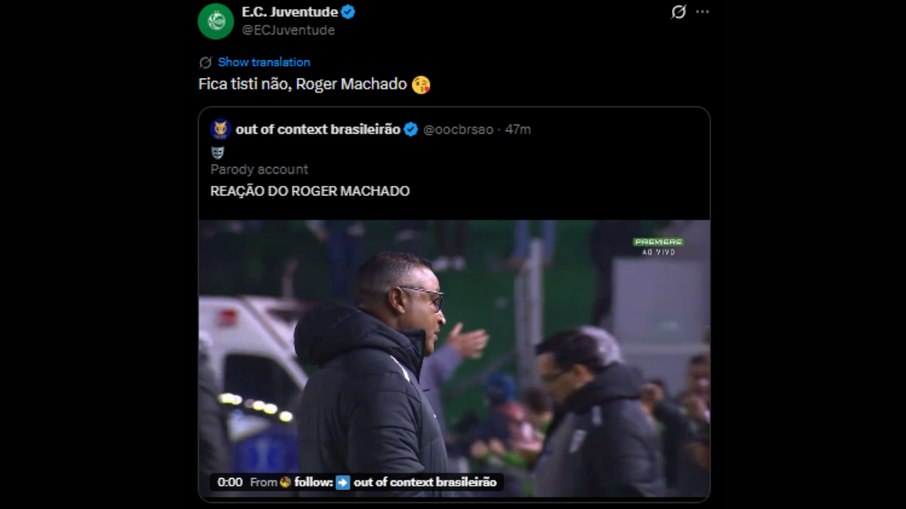 Juventude zoa Roger Machado após eliminação