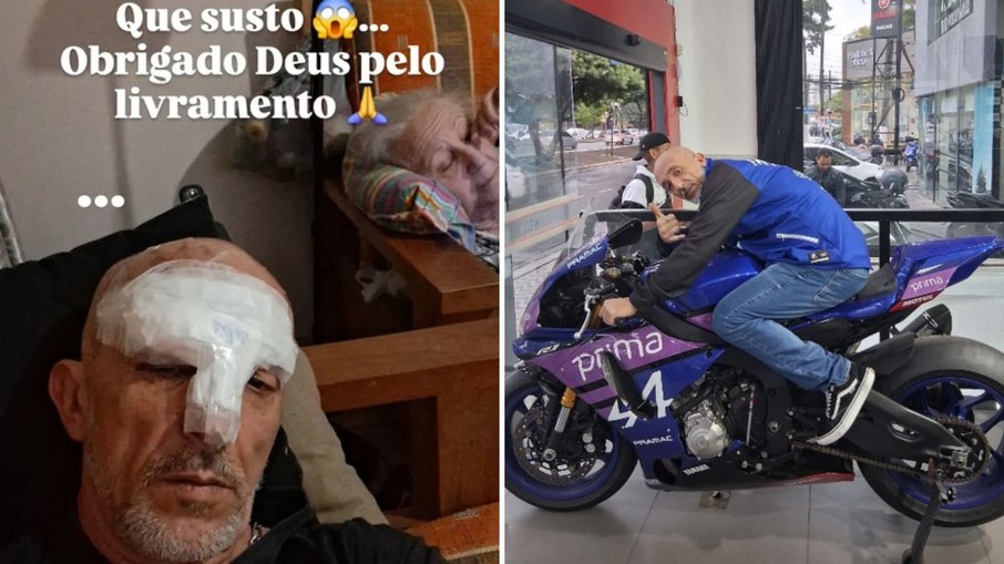 Cristian Cravinhos sofre acidente de trânsito em SP