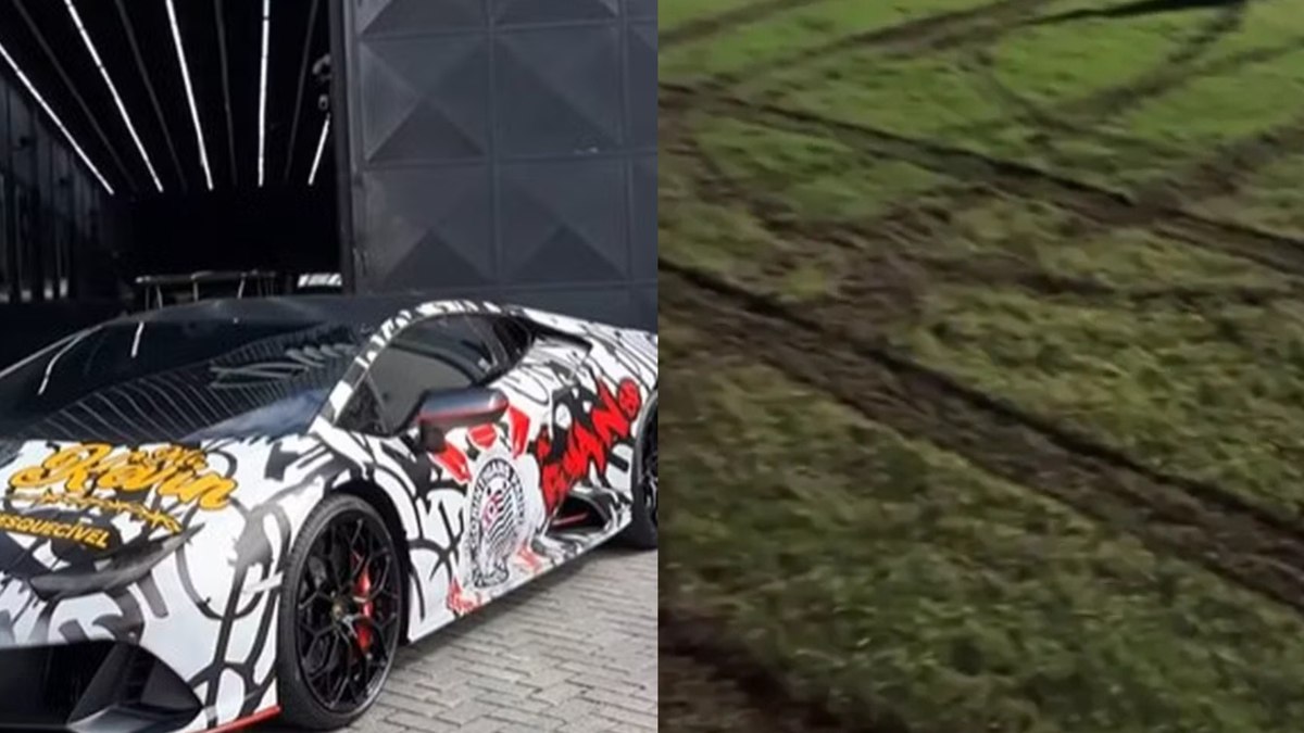 Carro de
Ryan SP que danificou gramado de estádio vale R$ 3 mi