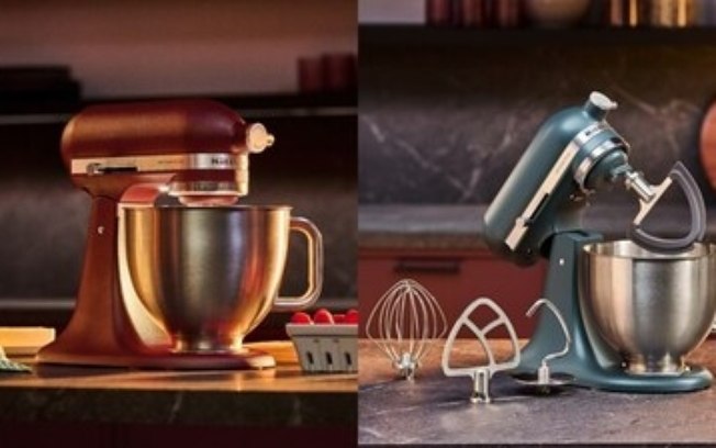 A evolução do ícone: KitchenAid oficializa o lançamento da nova Batedeira Artisan Plus no Brasil