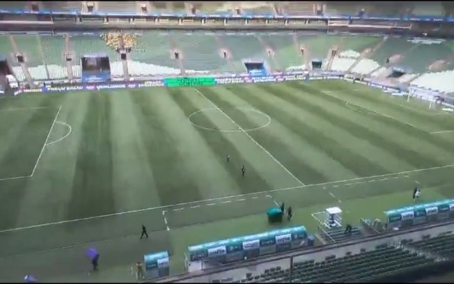 Palmeiras não joga em seu estádio há mais de um mês