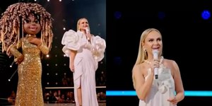 Eliana aparece com vestidos diferentes após erro de continuidade