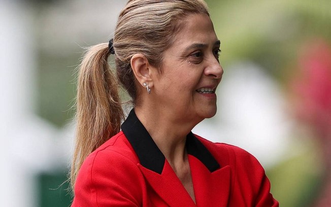 Leila Pereira, presidente do Palmeiras