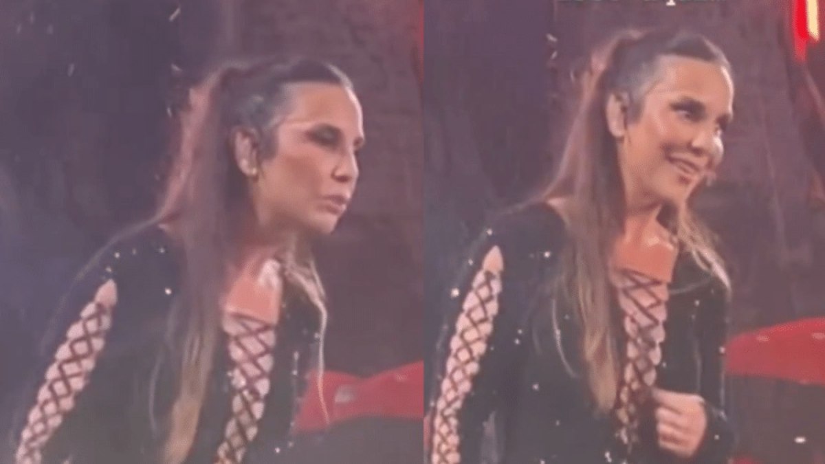 Ivete Sangalo flagra momento íntimo em show