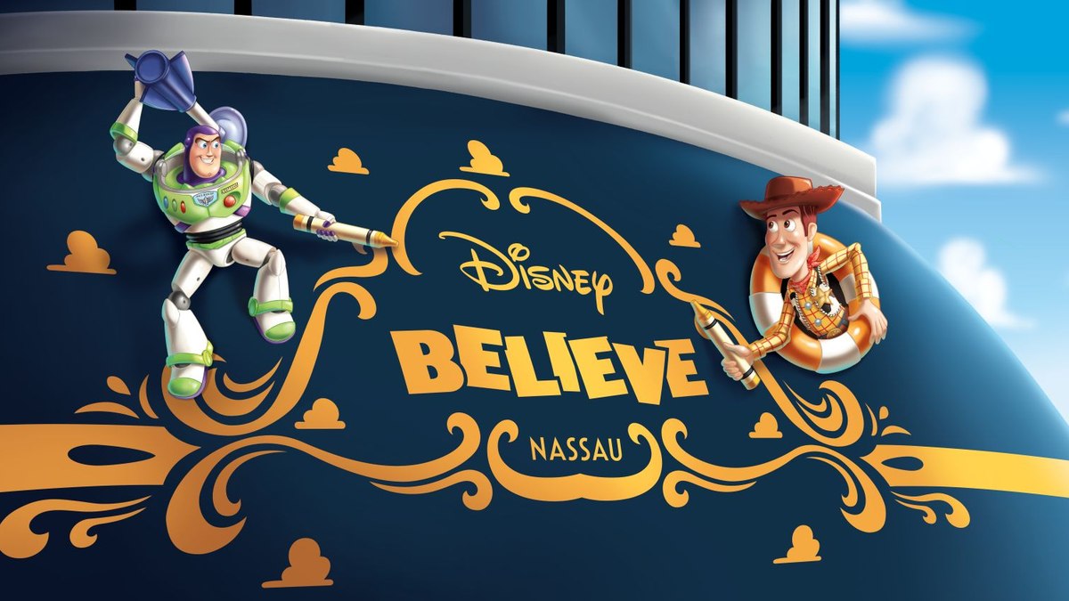 Pintura dos personagens Buzz Lightyear ficará na parte de trás da embarcação