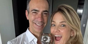 Tici parabeniza César Tralli por cargo no "Jornal Nacional"