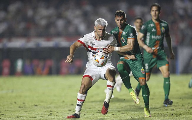 São Paulo e Cobresal duelam pela quarta rodada da Libertadores - Foto: Rubens Chiri e Paulo Pinto/Saopaulofc