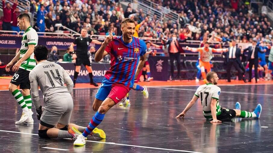 Barcelona lidera a Liga Espanhola de Futsal