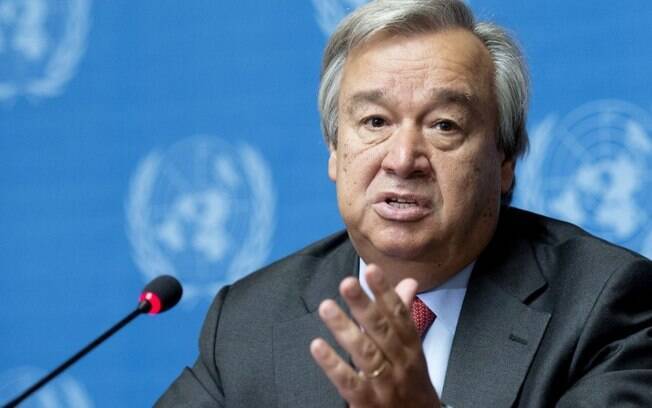 António Guterres, secretário-geral da ONU, pediu que países fossem moderados e que mantenham a 'paz e segurança'