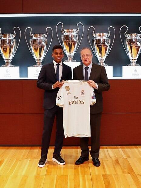 Rodrygo é recém-chegado ao Real Madrid