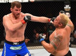 Stipe Miocic vai defender seu cinturão pela primeira vez Stipe Miocic vai defender seu cinturão pela primeira vez
