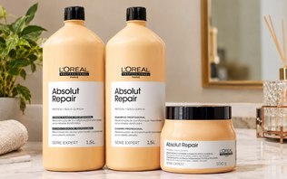 Kit profissional L’Oréal de 3,5 litros entra em oferta relâmpago