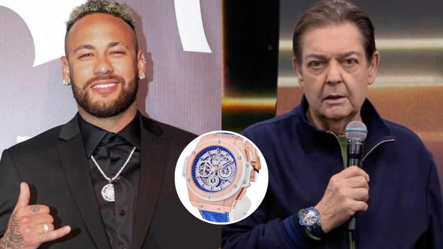 Leilão de Neymar tem relógio raríssimo de Faustão; veja o valor