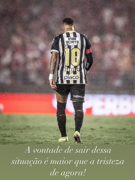Neymar se pronuncia pela primeira vez após polêmica