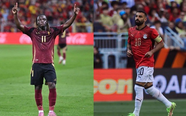 Doku e Salah são destaques de Bélgica e Egito Doku e Salah são destaques de Bélgica e Egito