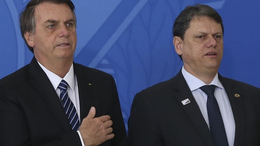 Bolsonaro e Tarcísio