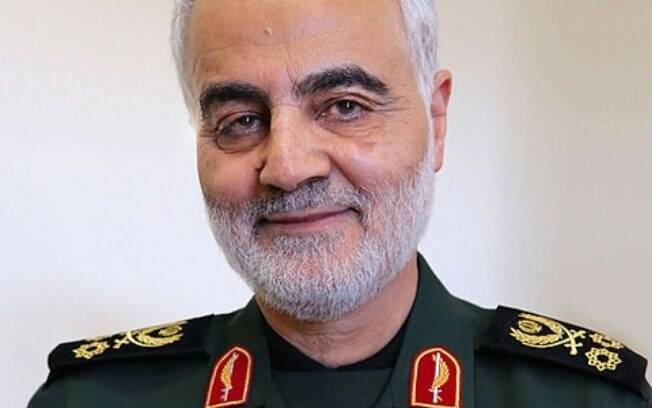O chefe militar Qassem Soleimani O chefe militar Qassem Soleimani