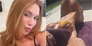 Virginia renova bronzeado em Madrid e fãs ligam viagem a Vini Jr