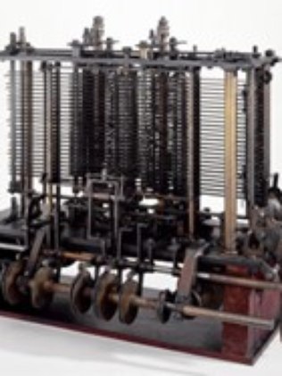 Máquina analítica construída após a morte de Babbage - Science Museum Group Collection