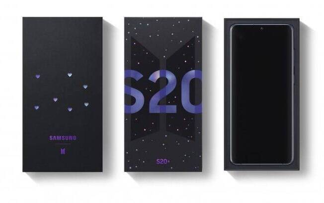 Samsung Galaxy S20+ versão BTS