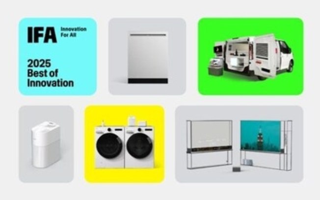 LG conquista múltiplas honrarias na primeira edição do IFA 2025 Innovation Awards