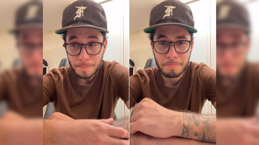 João Gustavo emocionou seguidores com um desabafo nas redes sociais João Gustavo emocionou seguidores com um desabafo nas redes sociais