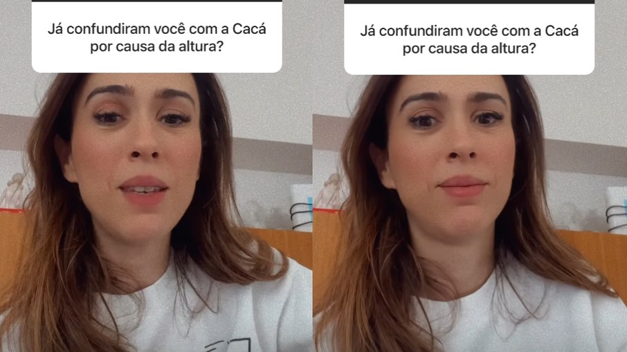 Tata Werneck responde pergunta de fãs