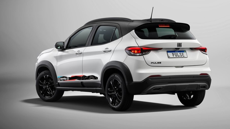 Detalhes do exterior do Fiat Pulse Lolapalooza 2026