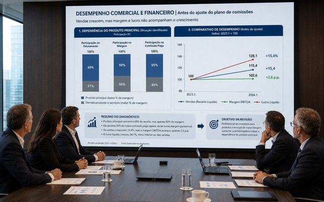 Varejista reformula plano de comissões para proteger margem