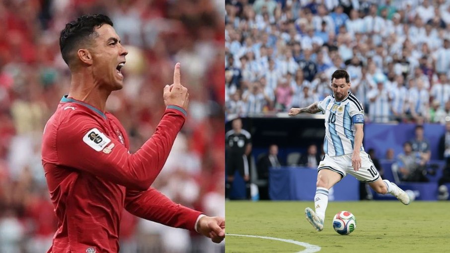 Cristiano Ronaldo se irrita em entrevista após Messi ser citado