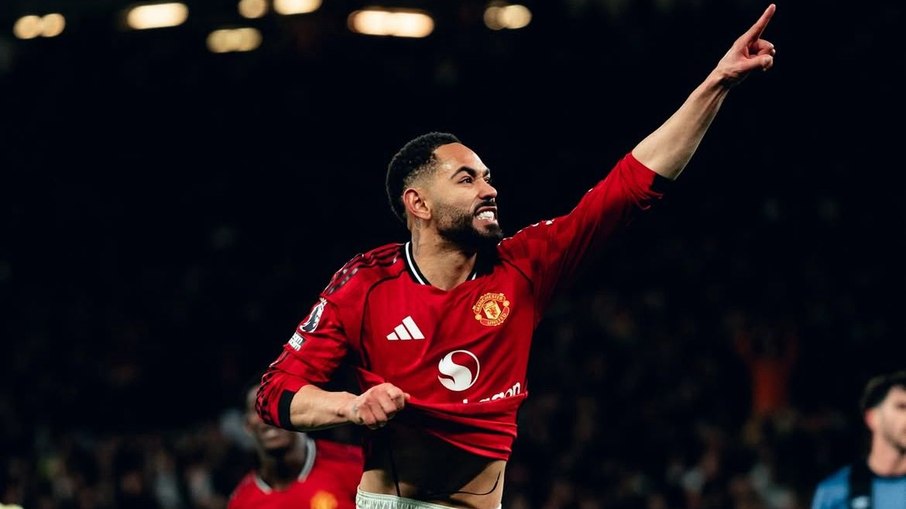 Matheus Cunha fez grande temporada pelo Manchester United Matheus Cunha fez grande temporada pelo Manchester United