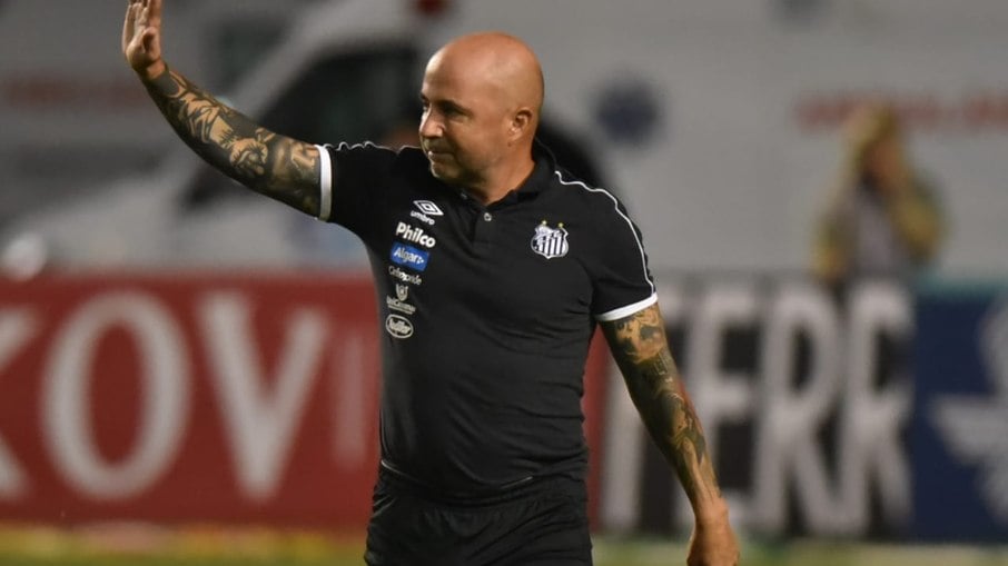 Jorge Sampaoli passou pelo Santos em 2019