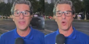 Ao vivo, repórter da TV Gazeta sofre tentativa de roubo