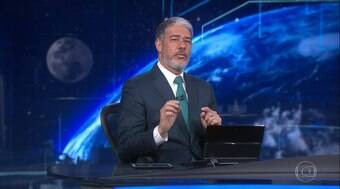 Bonner defende repórter que Bolsonaro mandou calar a boca