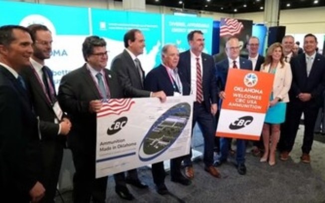 CBC anuncia investimento de US$ 300 milhões em nova fábrica de munições em Oklahoma, USA CBC anuncia investimento de US$ 300 milhões em nova fábrica de munições em Oklahoma, USA