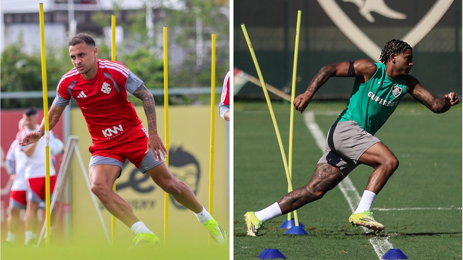 Internacional e Fluminense fazem duelo de opostos pelo Brasileirão